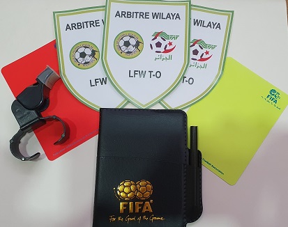 Désignation des Arbitres 1/8ème de Finale Coupe de Wilaya