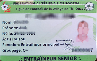 Obtention Licence d'entraineur 