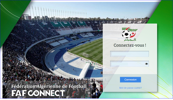 Qualification des Joueurs "FAF-Connect" تأهيل الاعبين