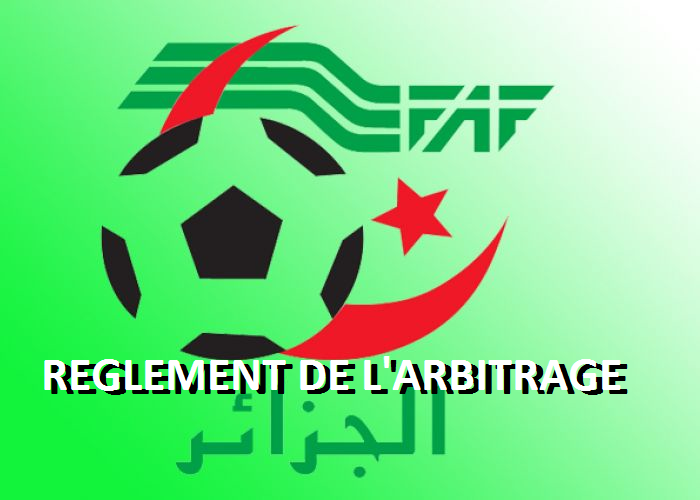 RÈGLEMENT DE L'ARBITRAGE